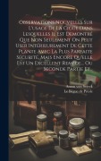 Cover-Bild zum Titel 'Observations Nouvelles Sur L'usage De La Cigüe Dans Lesquelles Il Est Demontré Que Non Seulement On Peut User Intérieurement De Cette Plante Avec La P' von 'Anton von Störck'