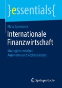 Cover-Bild zum Titel 'Internationale Finanzwirtschaft' von 'Klaus Spremann'