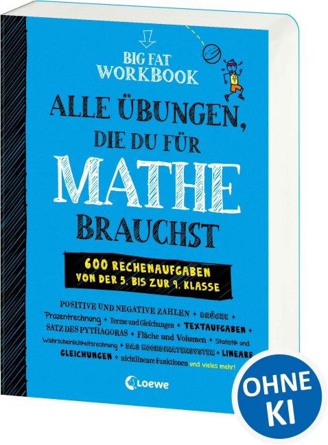 Big Fat Workbook - Alle Übungen, die du für Mathe brauchst - 