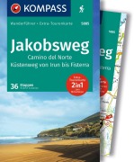 Cover-Bild zum Titel 'KOMPASS Wanderführer Jakobsweg Camino del Norte, 36 Etappen mit Extra-Tourenkarte' von 'Rorbert Schwänz'