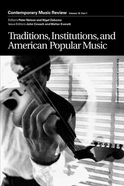 Traditions, Institutions, and American Popular Tradition - 