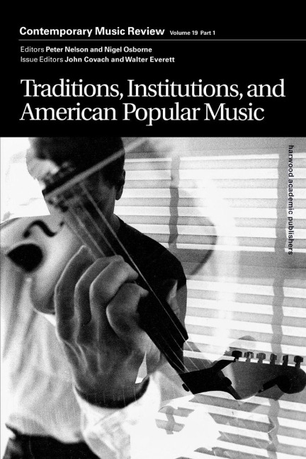 Traditions, Institutions, and American Popular Tradition - 