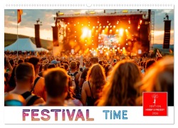 Cover-Bild zum Titel 'Festival Time (Wandkalender 2026 DIN A2 quer), CALVENDO Monatskalender' von 'Peter Roder'