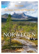 Cover-Bild zum Titel 'Norwegen - Das Land der Berge, Fjorde und Wasserfälle (Wandkalender 2026 DIN A4 hoch), CALVENDO Monatskalender' von 'Fotografin Miriam Schwarzfischer'