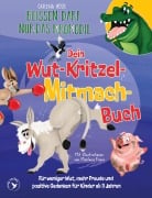 Cover-Bild zum Titel 'Beißen darf nur das Krokodil - Dein Wut-Kritzel-Mitmach-Buch' von 'Carina Heer'