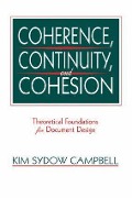 Coherence, Continuity, and Cohesion - Kim Sydow Campbell