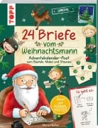 Cover-Bild zum Titel '24 Briefe vom Weihnachtsmann. Adventskalender-Post zum Basteln, Malen und Staunen' von 'Mimi Hecher'
