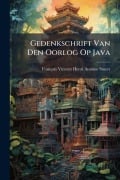 Cover-Bild zum Titel 'Gedenkschrift Van Den Oorlog Op Java' von 'François Vincent Henri Antoin Stuers'