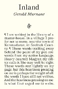 Cover-Bild zum Titel 'Inland' von 'Gerald Murnane'