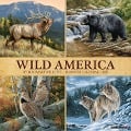 Wild America 2025 12 X 12 Wall Calendar - 