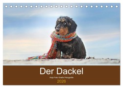 Der Dackel (Tischkalender 2026 DIN A5 quer), CALVENDO Monatskalender - Anja Foto Grafia Fotografie