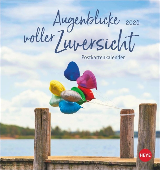 Augenblicke voller Zuversicht Postkartenkalender 2026 - 