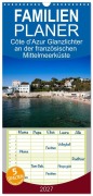 Cover-Bild zum Titel 'Familienplaner 2027 - Côte d'Azur Glanzlichter an der französischen Mittelmeerküste mit 5 Spalten (Wandkalender, 21 x 45 cm) CALVENDO' von 'Andreas Rose'