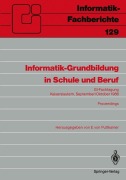 Cover-Bild zum Titel 'Informatik-Grundbildung in Schule und Beruf' von ''