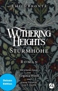 Cover-Bild zum Titel 'Wuthering Heights. Sturmhöhe (Deluxe Edition)' von 'Emily Brontë, Virginia Woolf'