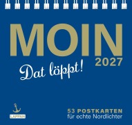Cover-Bild zum Titel 'MOIN Postkartenkalender 2027' von ''