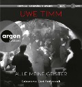 Cover-Bild zum Titel 'Alle meine Geister' von 'Uwe Timm'