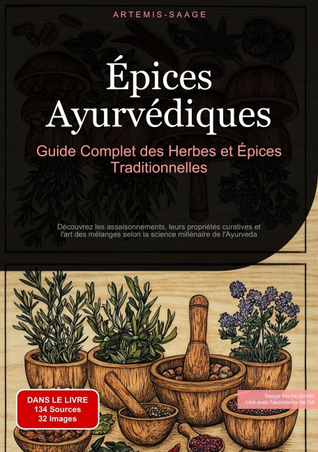 Épices Ayurvédiques : Guide Complet des Herbes et Épices Traditionnelles - Artemis Saage - Français