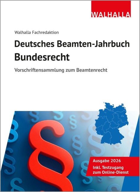 Deutsches Beamten-Jahrbuch Bundesrecht 2026 - Walhalla Fachredaktion