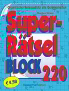 Cover-Bild zum Titel 'Superrätselblock 220 (5 Exemplare à 4,99 EUR)' von 'Eberhard Krüger'