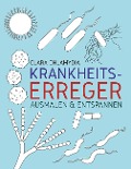 Cover-Bild zum Titel 'Krankheitserreger Ausmalen & Entspannen' von 'Clara Chlamydia'