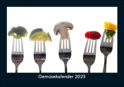 Cover-Bild zum Titel 'Gemüsekalender 2025 Fotokalender DIN A5' von 'Tobias Becker'