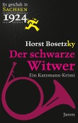 Cover-Bild zum Titel 'Der schwarze Witwer' von 'Horst Bosetzky'
