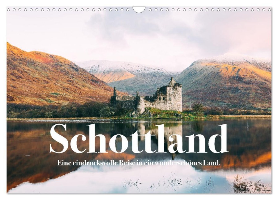 Schottland - Eine eindrucksvolle Reise in ein wunderschönes Land. (Wandkalender 2026 DIN A3 quer), CALVENDO Monatskalender - M. Scott