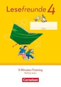 Cover-Bild zum Titel 'Lesefreunde 4. Schuljahr. 5-Minuten-Training "Richtig lesen". Arbeitsheft. Östliche Bundesländer und Berlin' von ''