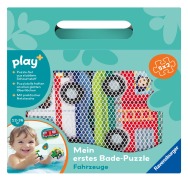 Cover-Bild zum Titel 'Play+ Mein erstes Bade-Puzzle: Fahrzeuge - ab 12 Monate' von ''