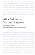 Cover-Bild zum Titel 'Soziale Diagnose' von 'Alice Salomon'