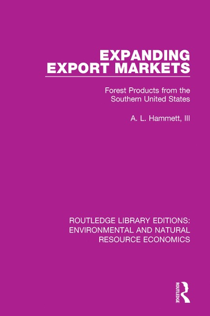 Expanding Export Markets - A. L. Hammett