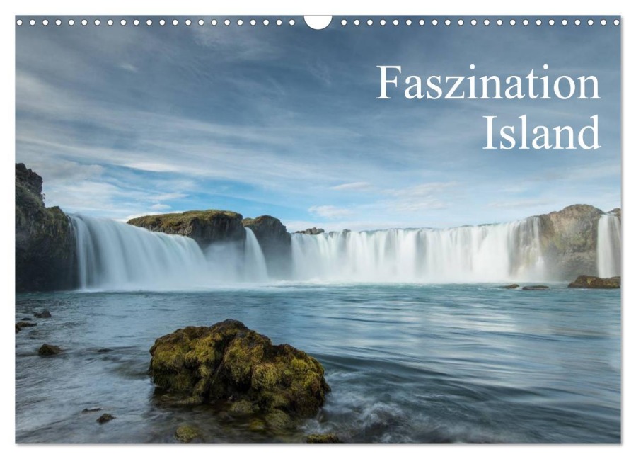 Faszination Island (Wandkalender 2025 DIN A3 quer), CALVENDO Monatskalender - Markus Kobel