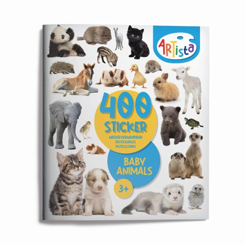 Artista - Stickerbuch Tierbabys - 
