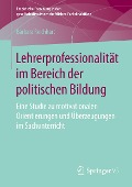 Lehrerprofessionalität im Bereich der politischen Bildung - Barbara Reichhart