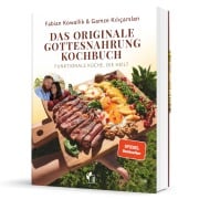 Cover-Bild zum Titel 'Das originale Gottesnahrung-Kochbuch' von 'Fabian Kowallik, Gamze Kiliçarslan'