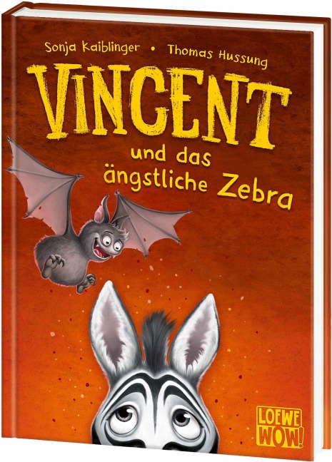 Vincent und das ängstliche Zebra (Band 3) - Sonja Kaiblinger