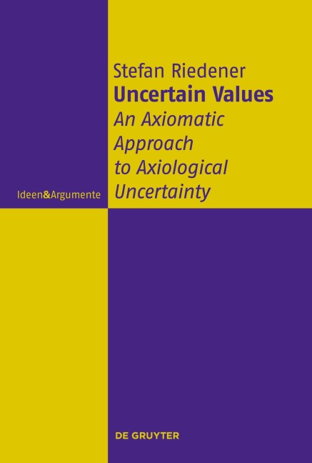 Uncertain Values - Stefan Riedener