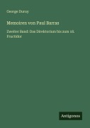 Cover-Bild zum Titel 'Memoiren von Paul Barras' von 'George Duruy'