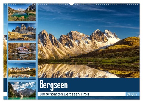 Tiroler Bergseen (Wandkalender 2025 DIN A2 quer), CALVENDO Monatskalender - Danijel Jovanovic - www. djphotography. at