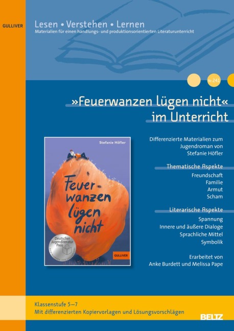 'Feuerwanzen lügen nicht' im Unterricht - Melissa Pape, Anke Burdett