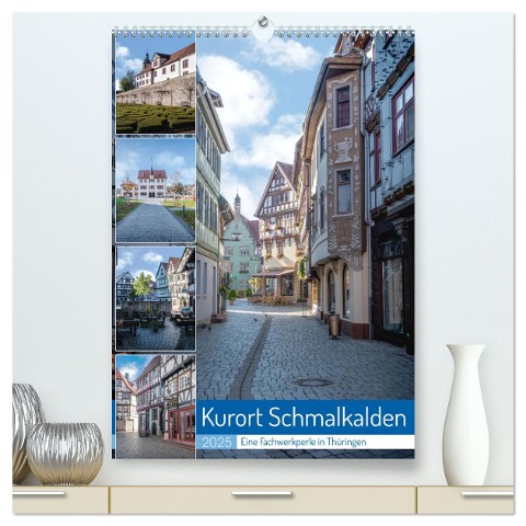 Kurort Schmalkalden (hochwertiger Premium Wandkalender 2025 DIN A2 hoch), Kunstdruck in Hochglanz - Steffen Gierok-Latniak