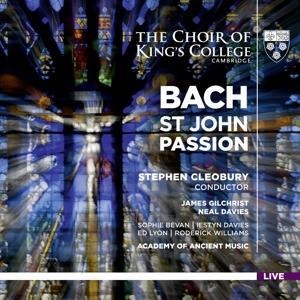 Johannespassion - S. /Cleobury/Choir of King's Consor Gilchrist/Bevan