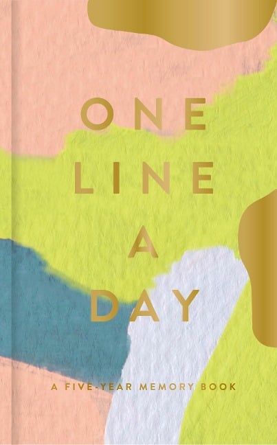 Modern One Line a Day: A Five-Year Memory Book (Daily Journal, Mindfulness Journal, Memory Books, Daily Reflections Book) - Moglea