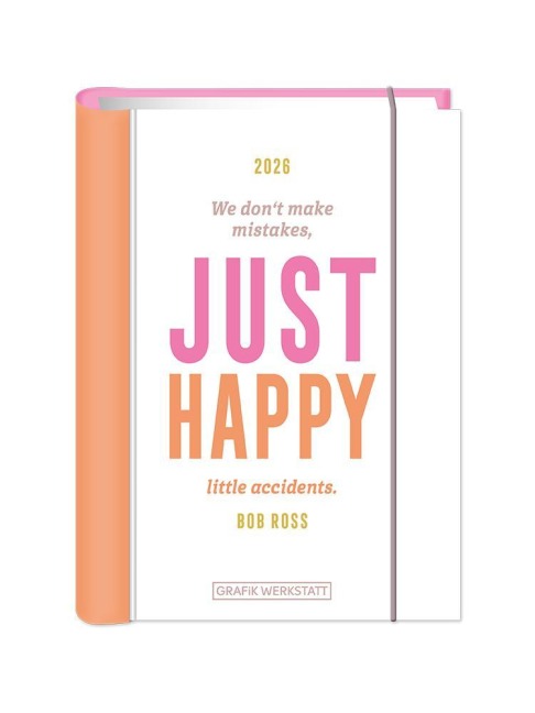 Terminplaner 2026 Just happy - 