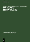 Cover-Bild zum Titel 'Software-Entwicklung' von 'Wolfgang Hesse, Günter Merbeth, Rainer Fröhlich'
