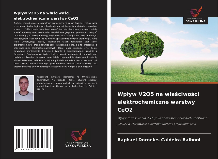 Wp¿yw V2O5 na w¿a¿ciwo¿ci elektrochemiczne warstwy CeO2 - Raphael Dorneles Caldeira Balboni