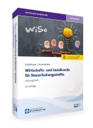 Cover-Bild zum Titel 'Wirtschafts- und Sozialkunde für Steuerfachangestellte - Lösungsheft' von 'Lutz Schlafmann, Oliver Zschenderlein'