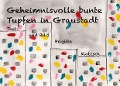 Cover-Bild zum Titel 'Geheimnisvolle bunte Tupfen in Graustadt' von 'Brigitte Klotzsch'