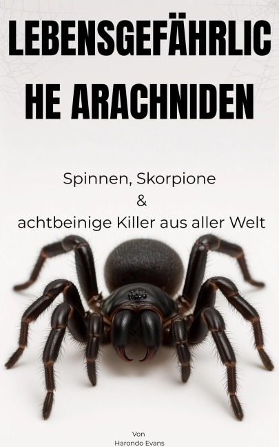 LEBENSGEFÄHRLICHE ARACHNIDEN: Spinnen, Skorpione & Achtbeinige Killer aus Aller Welt - Harondo Evans